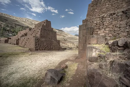 Rumi Colca gateway, Cusco, Peru, 2014