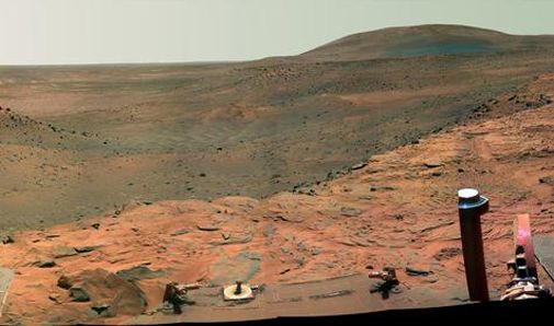The Spirit rover looks back on four years of Mars exploration.