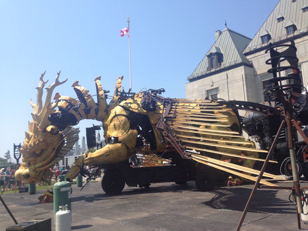 La Machine dragon attack Ottawa | Smithsonian Photo Contest ...