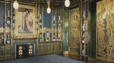 Visit the Peacock Room, restored to its 1908 condition