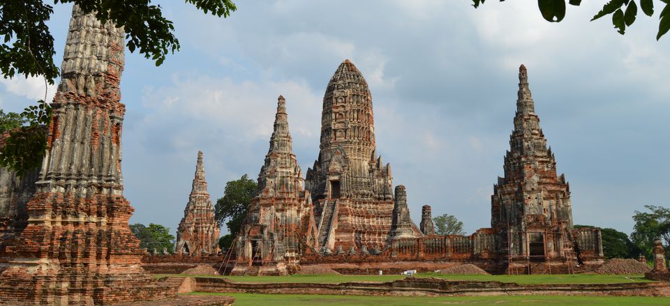  The Ayutthaya temple complex in Thailand, a UNESCO World Heritage Site.  
