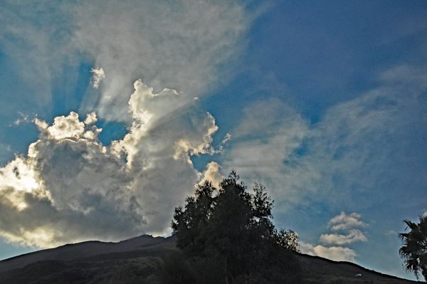 Cloud Formation from Stromboli Volcano Vent thumbnail