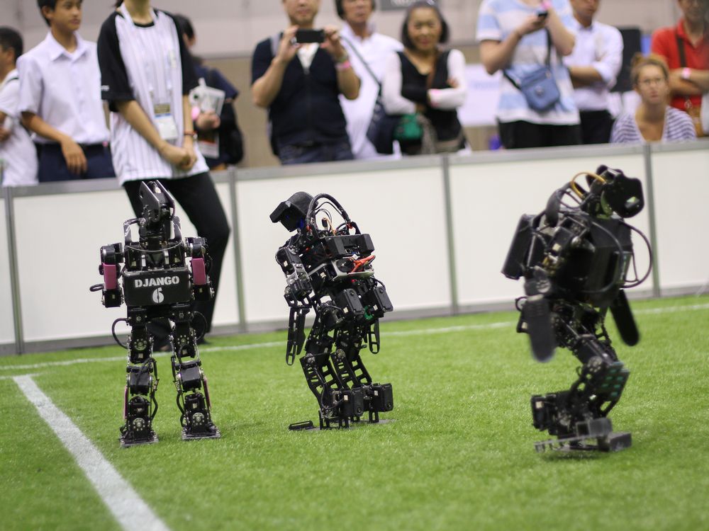 Why Funny, Falling, Soccer-Playing Robots Matter