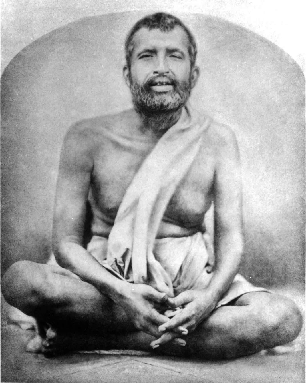 Vivekananda's guru, Ramakrishna