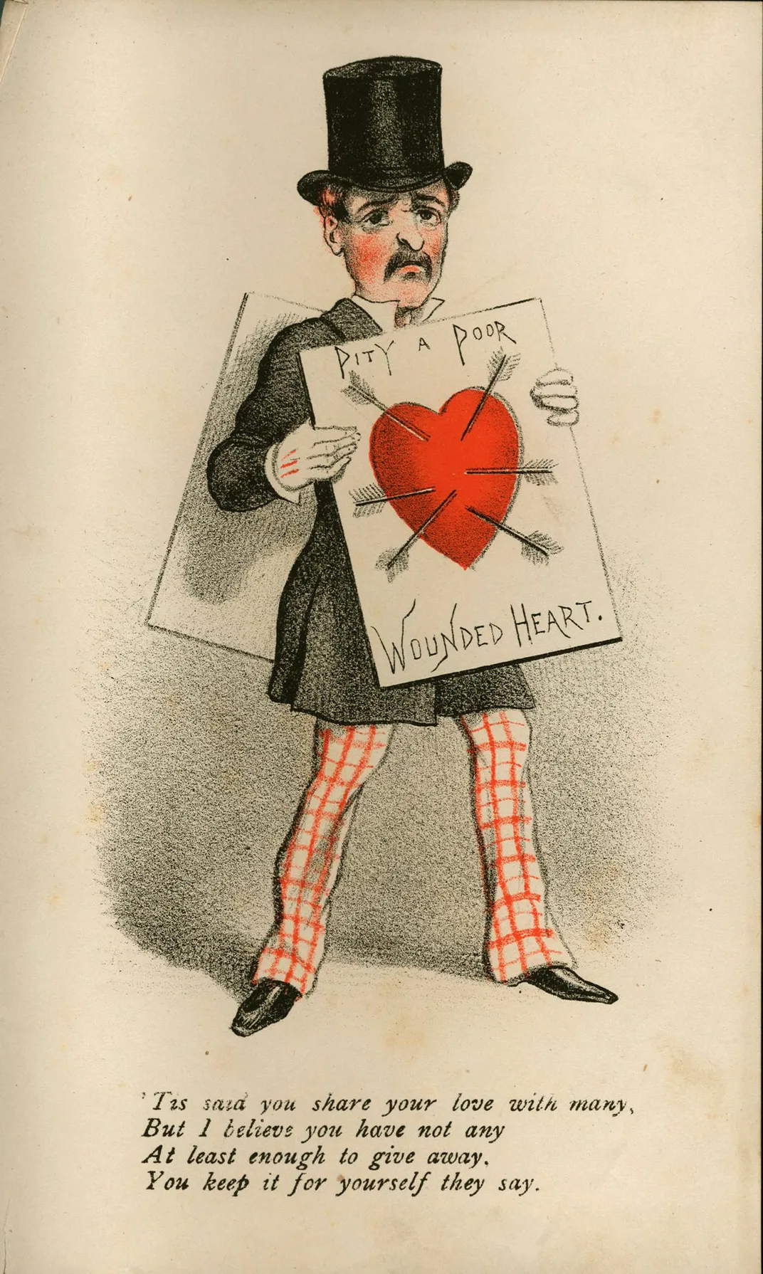 Nothing Says 'I Hate You' Like a 'Vinegar Valentine', History