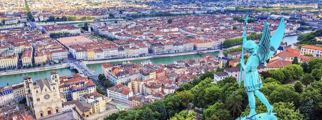 Panoramic view of Lyon. Credit: AMA Waterways