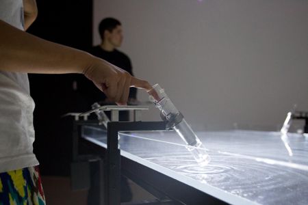 Pulse Tank by Rafael Lozano-Hemmer, 2008
