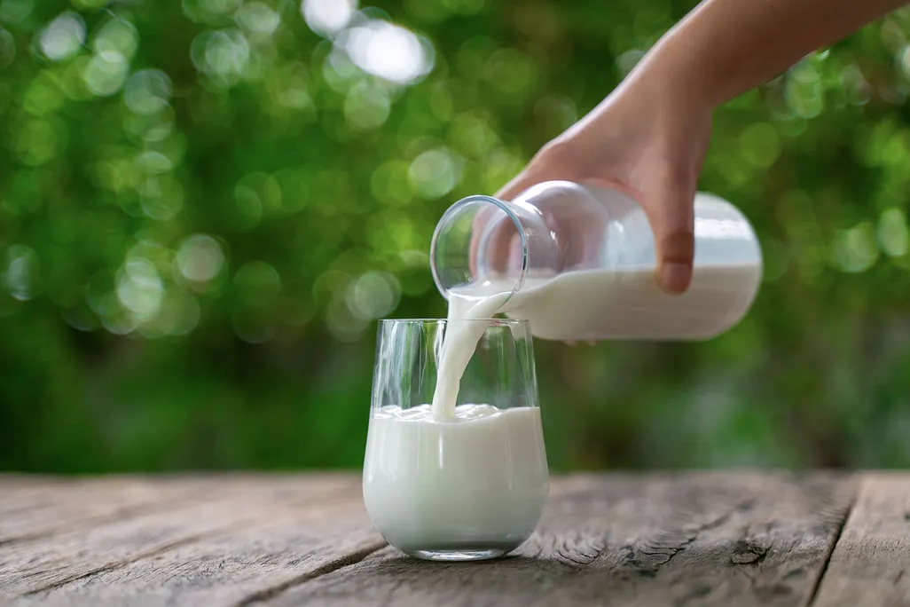 Milk Being Poured