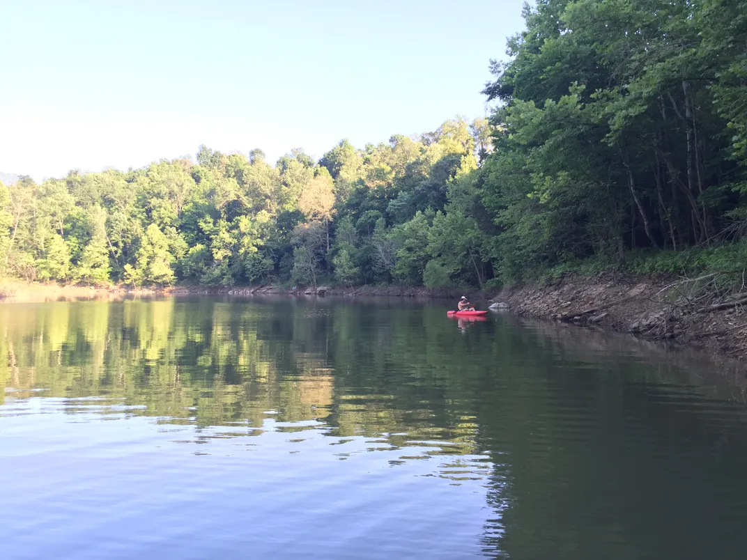 A kayaker's experience at Rough River Lake Smithsonian Photo Contest