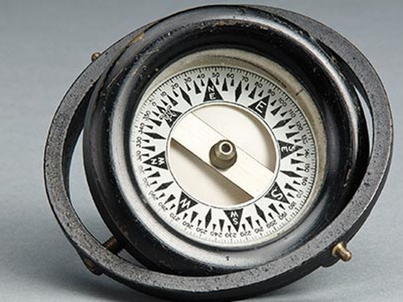 A Compass Saves the Crew, At the Smithsonian