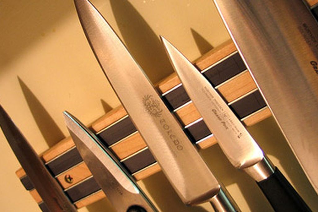 Always beware of sharp knives.