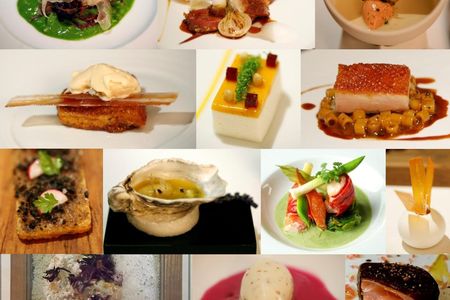 Dishes made by Michelin star restaurants