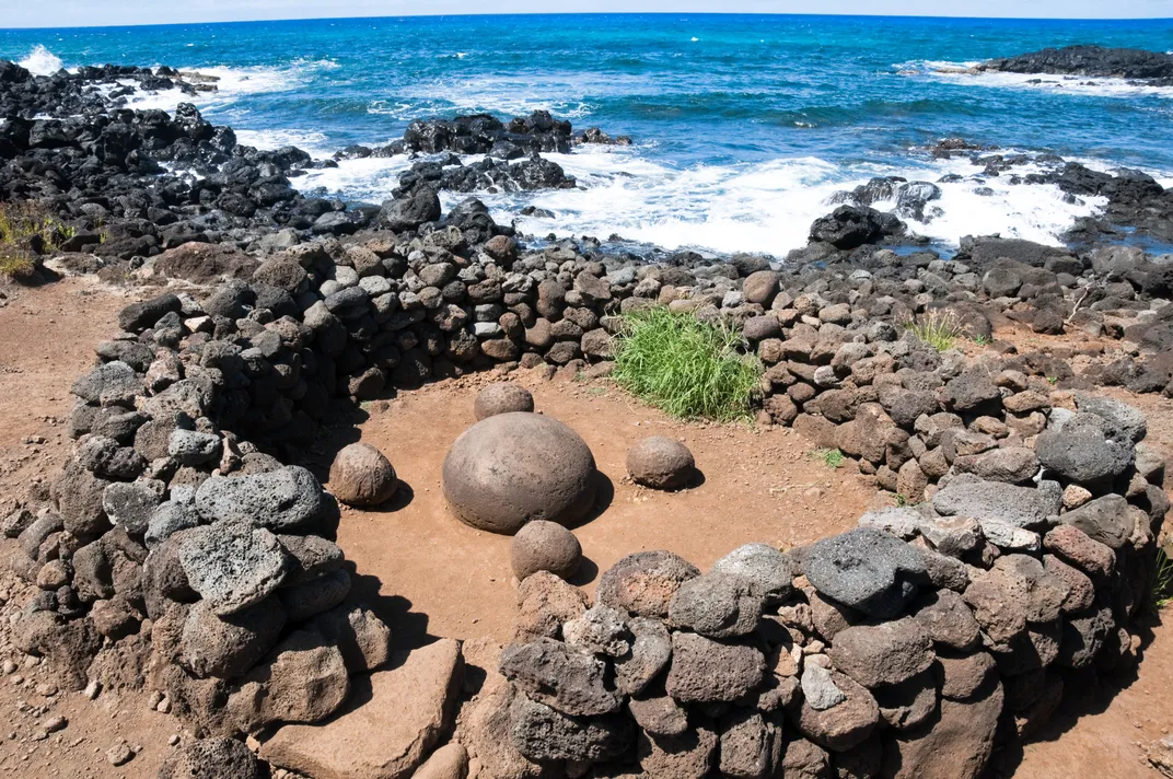 Te Pito Ote Henua—the navel of the world—Easter Island