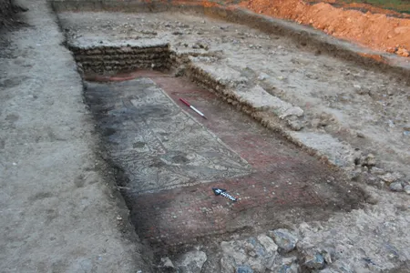 The surprising find was unearthed as part of a community project that invites amateur archeologists to help dig up local history.