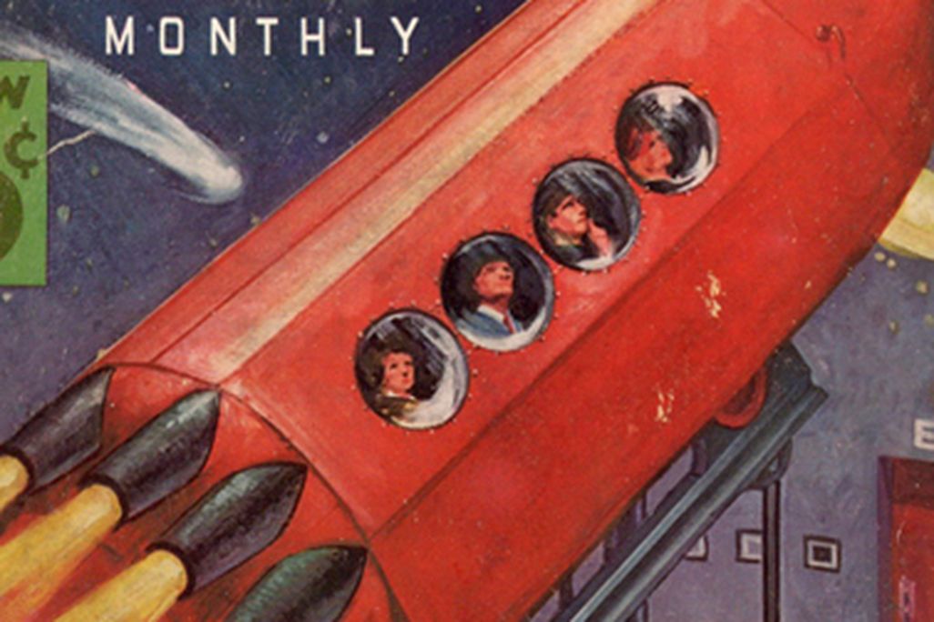 Cover to the April 1938 issue of Popular Science magazine