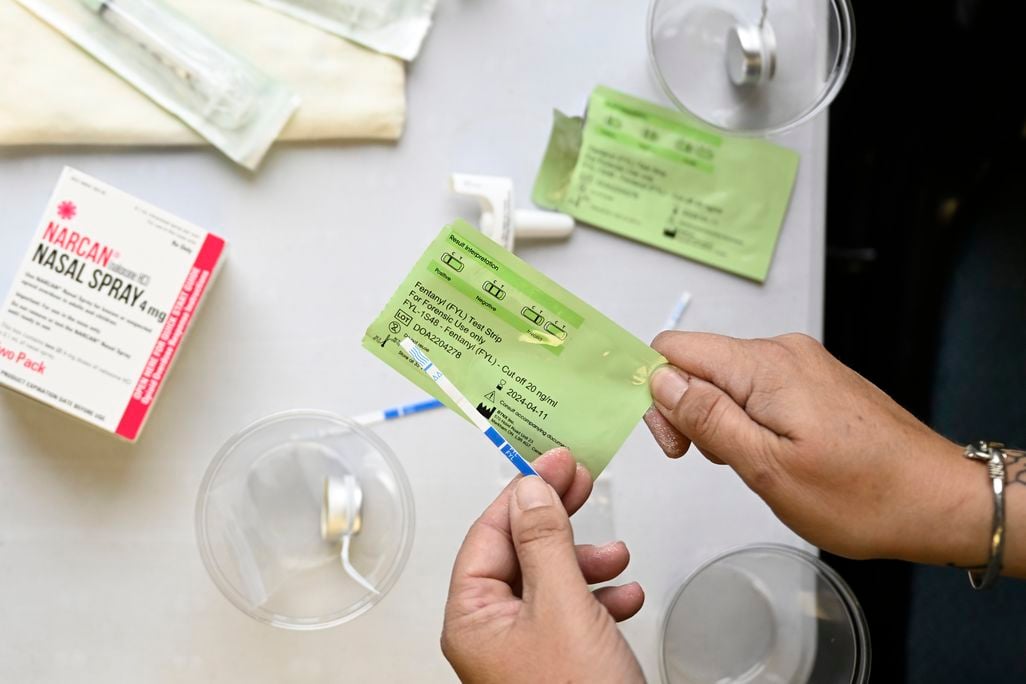 Fentanyl test strips
