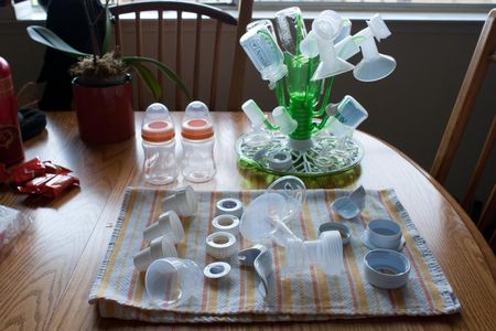 Breast pumping equipment