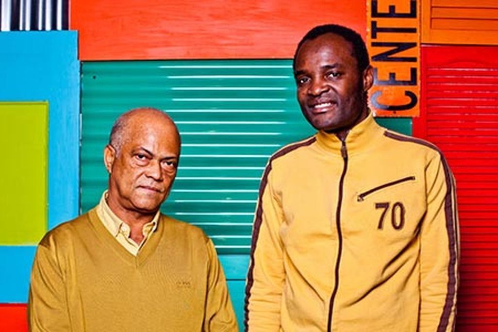 Antonio Ole and Aime Mpane