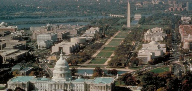 View of the National Mall