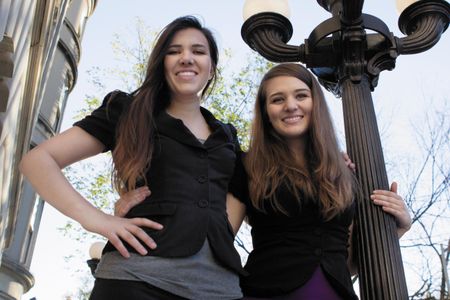 Sisters Mikayla (left) and Shannon Diesch started a company to make nutrition bars. They got their start in a Conrad Foundation Spirit of Innovation competition. 