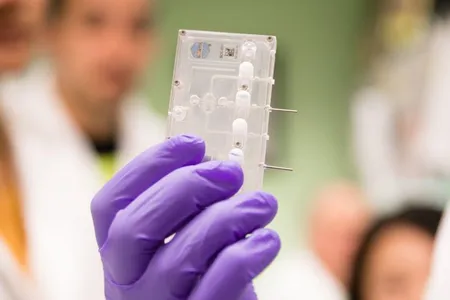 It doesn’t look like a kidney, but this ‘kidney-on-a-chip’ is a breakthrough for new drug testing.