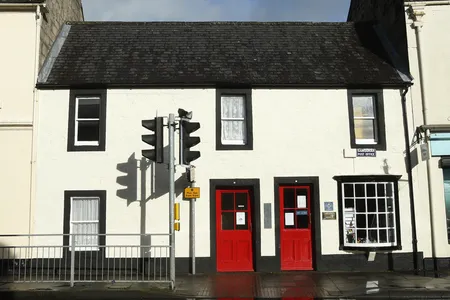 In addition to serving the needs of residents, the Sanquhar Post Office has become a popular tourist attraction.



