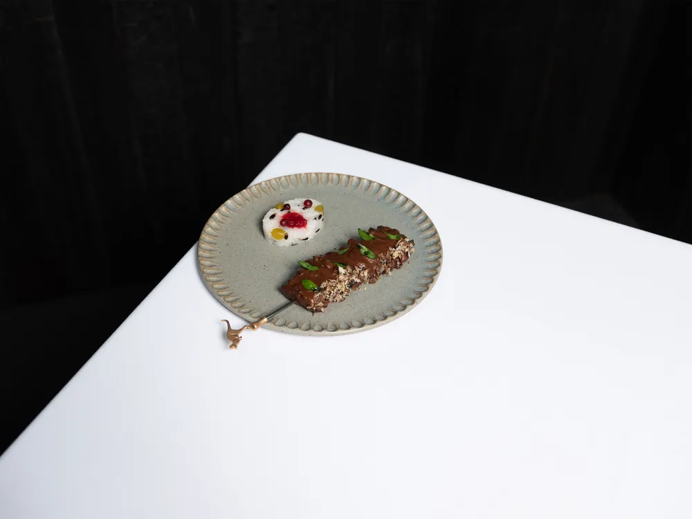 Roo Satay, a dish at Attica