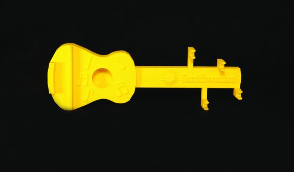 3D printed guitar from Smithsonian Science for Makerspaces