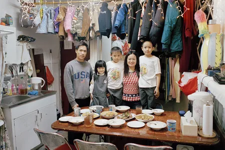 Family Portrait from the series "The Lams of Ludlow Street," by Thomas Holton, 2004