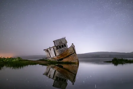 The S.S. Point Reyes has become a popular tourist destination and photoshoot spot.