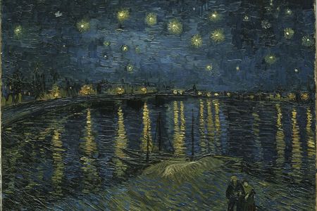 Starry Night over the Rh&ocirc;ne,&nbsp;Vincent van Gogh,&nbsp;1888