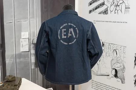 “[My dad] was assigned this jacket [at a camp in Bismarck, North Dakota], and it’s like new because he refused to wear it,” says Satsuki Ina