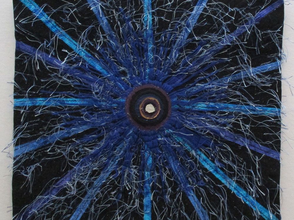 Blue Collider Quilt