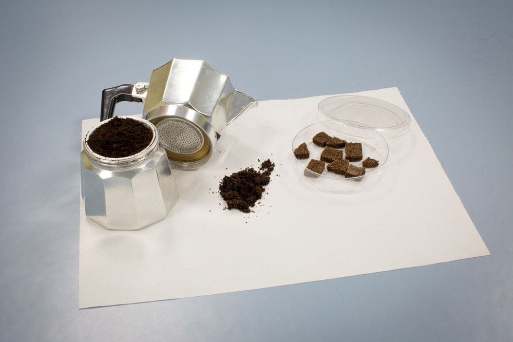 Creating sustainable bio-products from spent coffee grounds