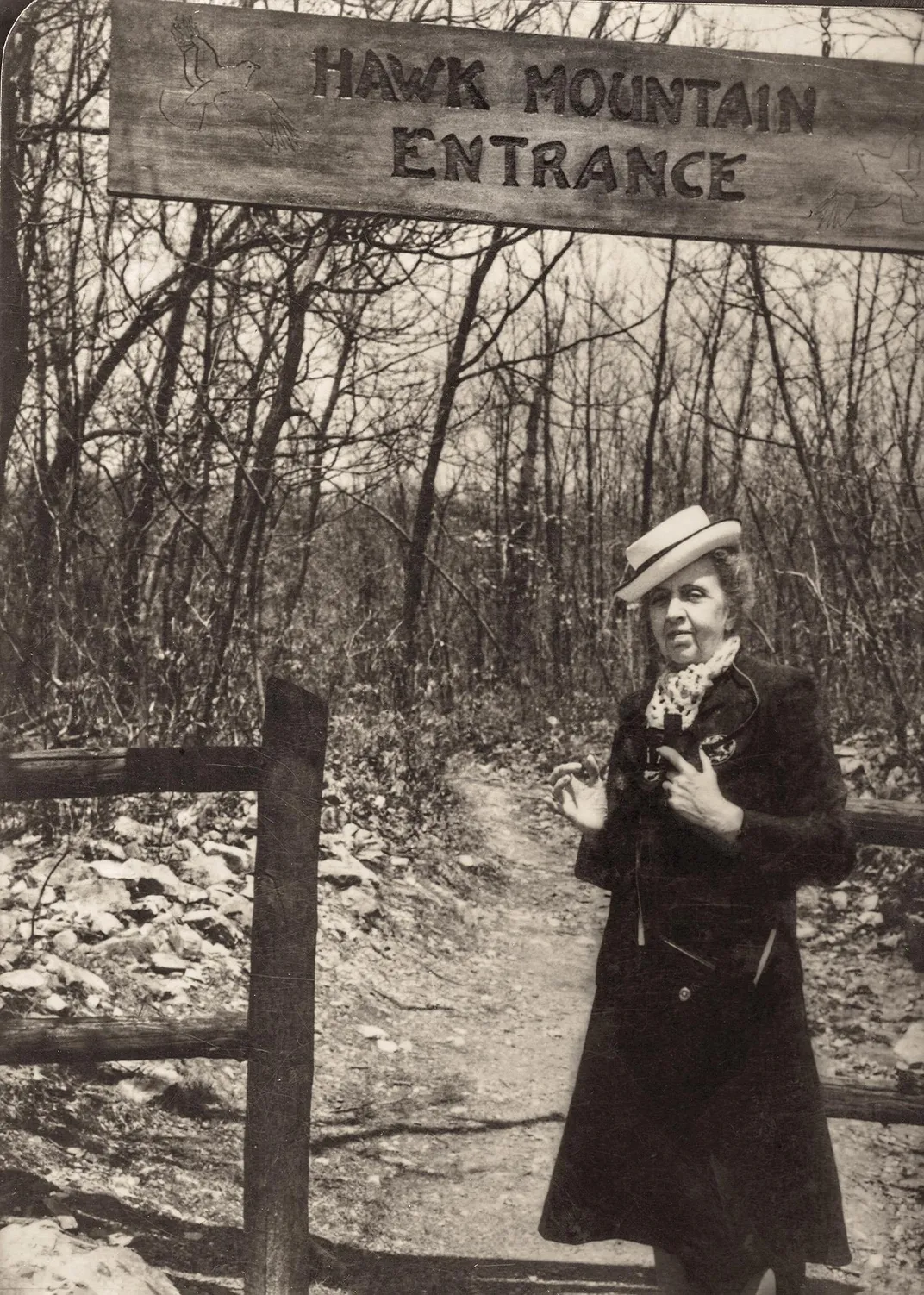 Edge at the Hawk Mountain Entrance