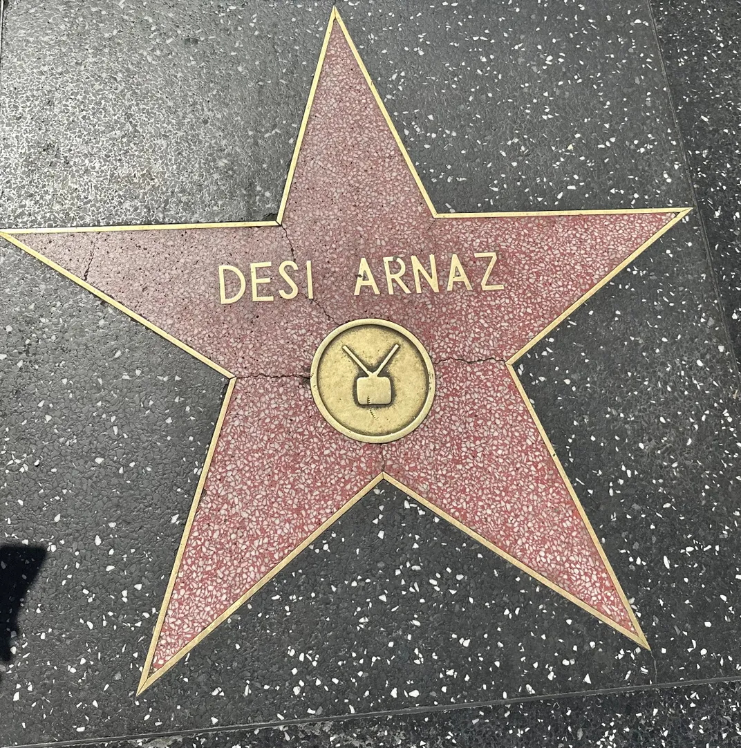 Desi Arnaz Hollywood Walk of Fame star