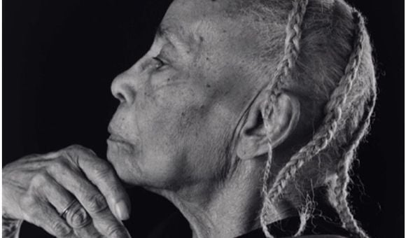 Septima Poinsette Clark by Brian Lanker, gelatin silver print, 1987. National Portrait Gallery, Smithsonian Institution; Partial gift of Lynda Lanker, and museum purchase with the support of Robert E. Meyerhoff and Rheda Becker, Agnes Gund, Kate Kelly and George Schweitzer, Lyndon J. Barrois and Janine Sherman Barrois, and Mark and Cindy Aron. Copyright Brian Lanker Archive.