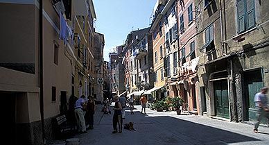Vernazza Italy street