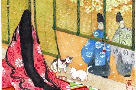 Heian Period Cats