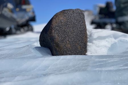 The 16.7-pound meteorite is thought to be an ordinary chondrite, the most common kind of space rock.