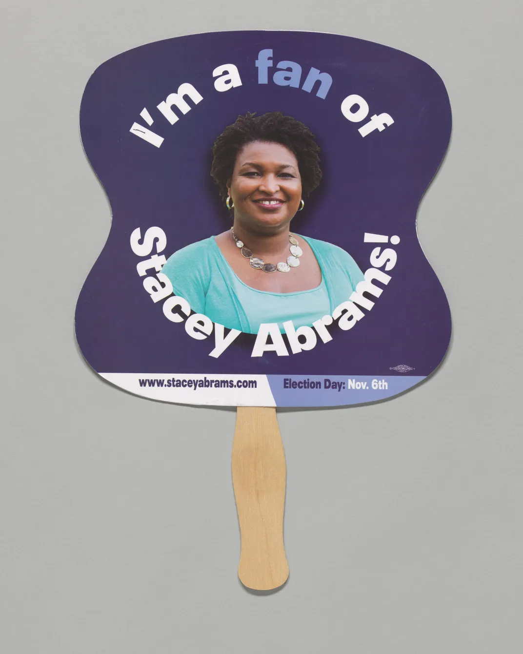 "I'm a Fan of Stacey Abrams" fan