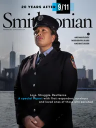 Cover of Smithsonian magazine issue from September 2021