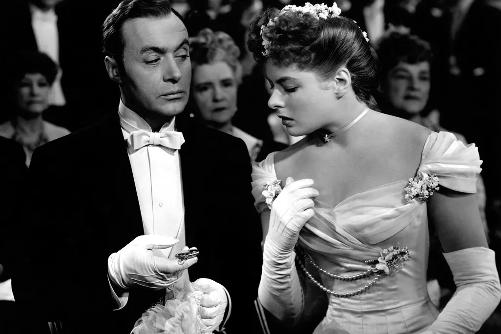 Ingrid Bergman and Charles Boyer in 1944 film "Gaslight"