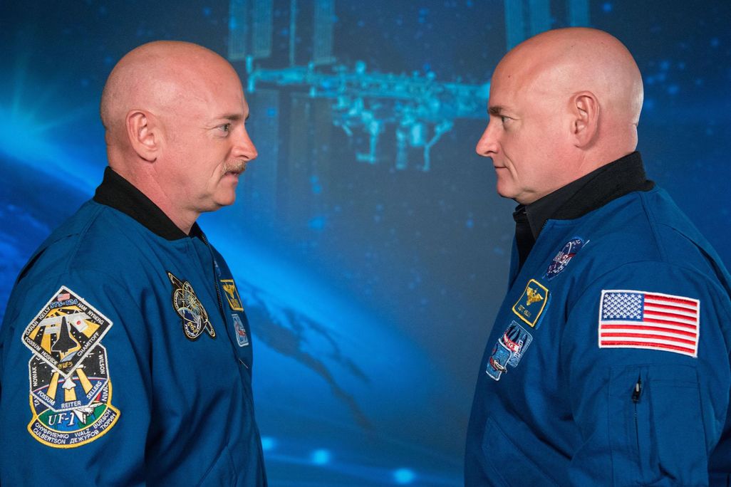Mark and Scott Kelly
