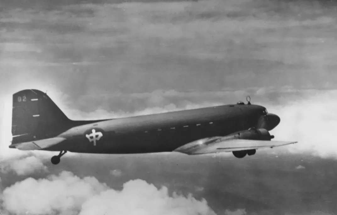 China National Aviation Corporation C-47s plied the Hump in the 1940s