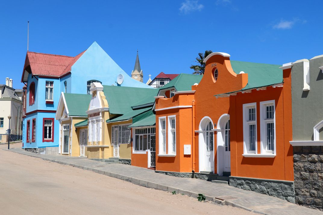 Street scene in Luderitz