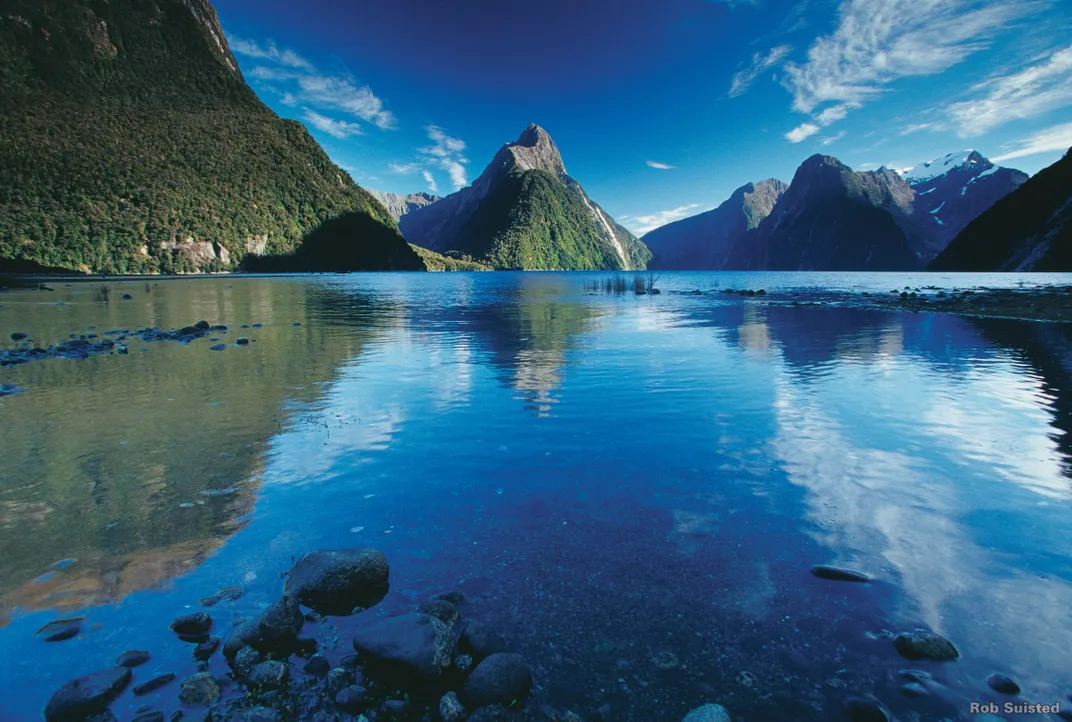 Dramatic Milford Sound with Mitre Peak. Credit: Rob Suisted/Tourism New Zealand