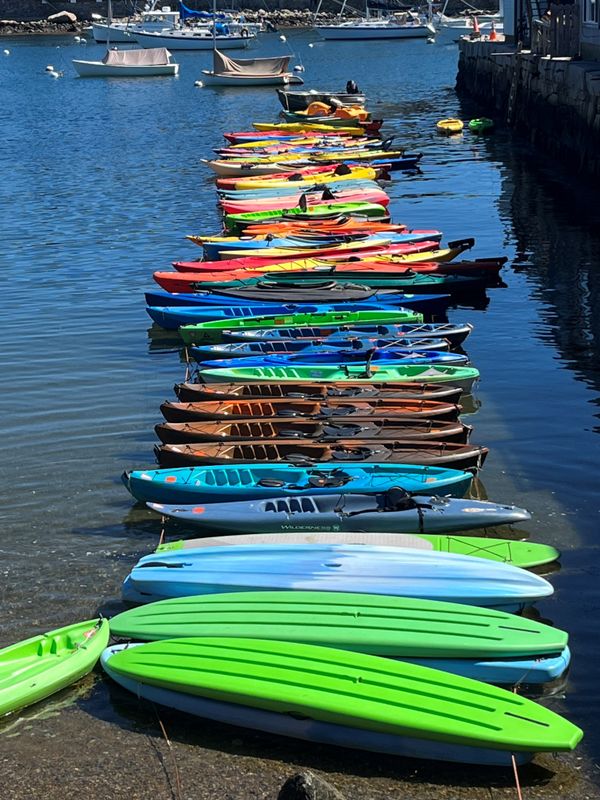 Kayaks in Rockport thumbnail