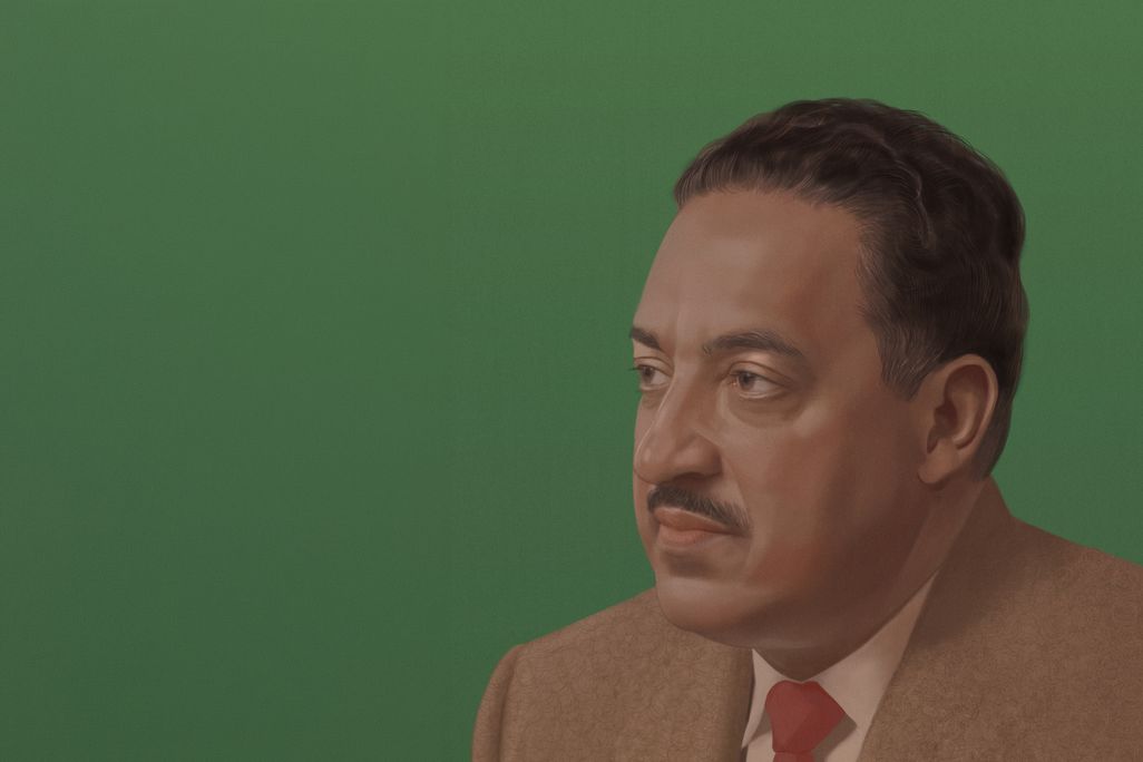 an illustration of Thurgood Marshall
