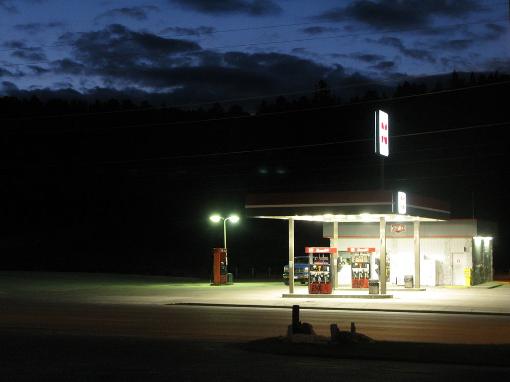 Roadside gas station in Custer, South Dakota Smithsonian Photo